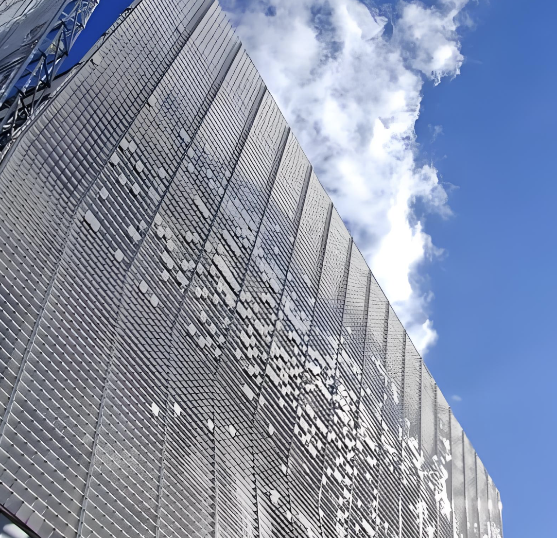 模块化组装式挡风幕墙系统