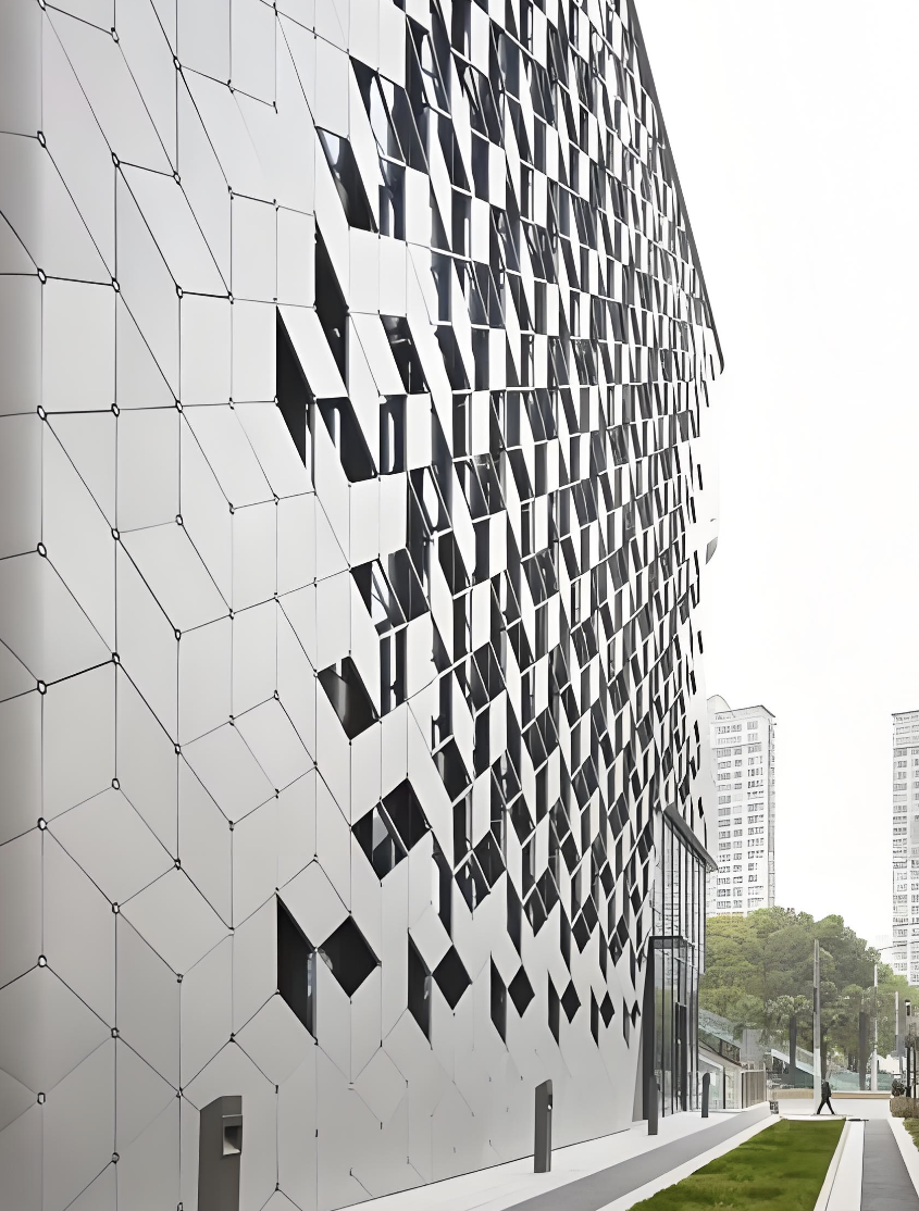 Bộ tường màn treo di chuyển theo gió bằng nhôm cổ điển