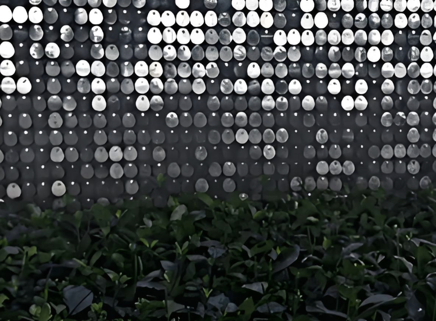 ม่านลมพลังจลน์แบบลูเวอร์จากอลูมิเนียมอัลลอยด์