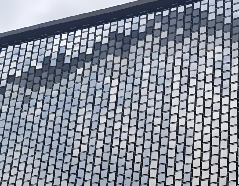 กำแพงหอยทากลมสแตนเลสศิลปะสาธารณะ