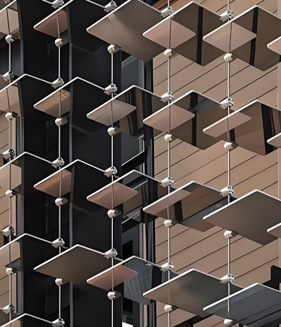 Tường Màn Thời Kỳ Chuông Gió Triển Lãm Tháo Lắp Được