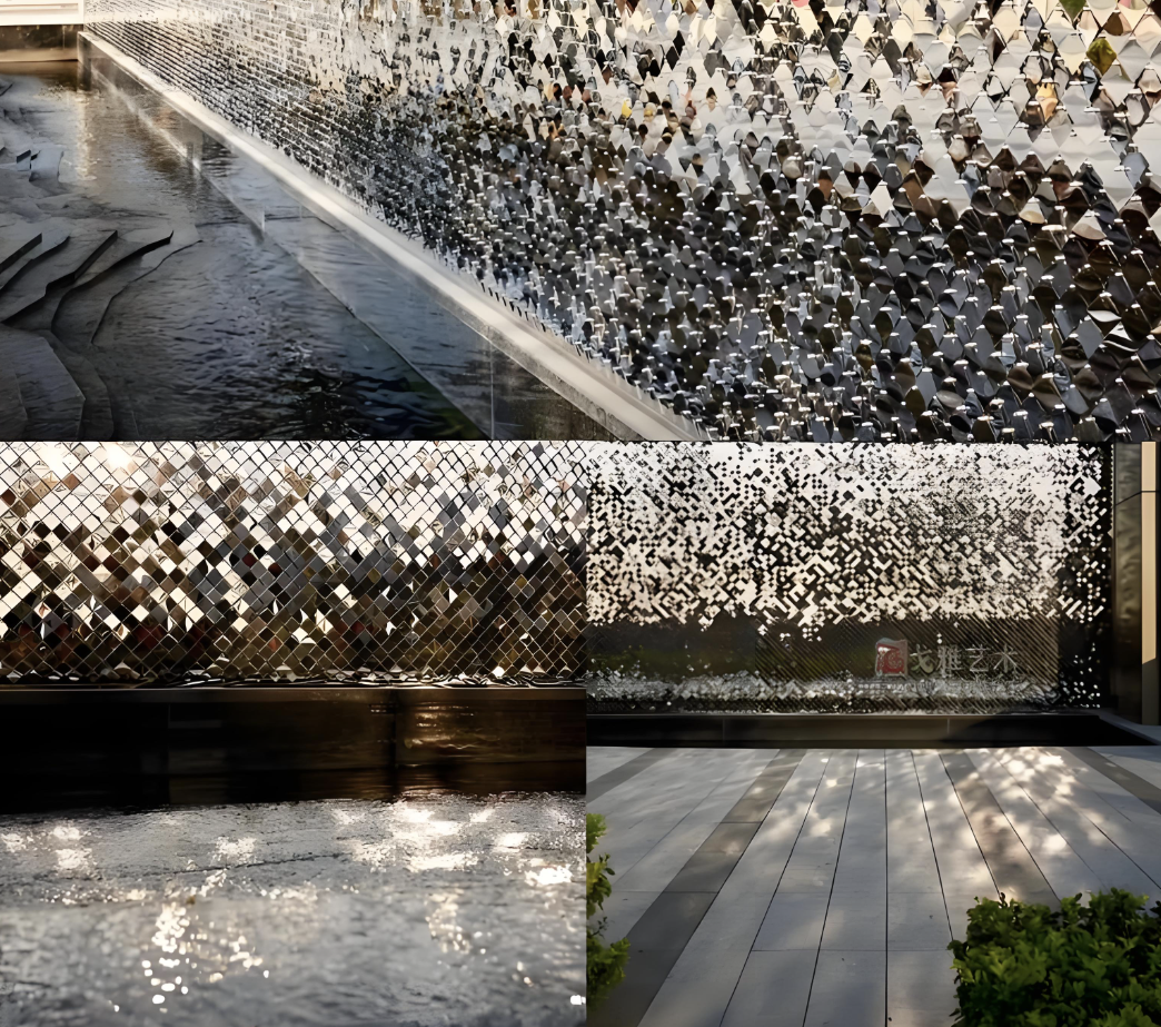 ผนังกระดิ่งลมอัจฉริยะใช้พลังงานแสงอาทิตย์สำหรับไฟกลางคืน