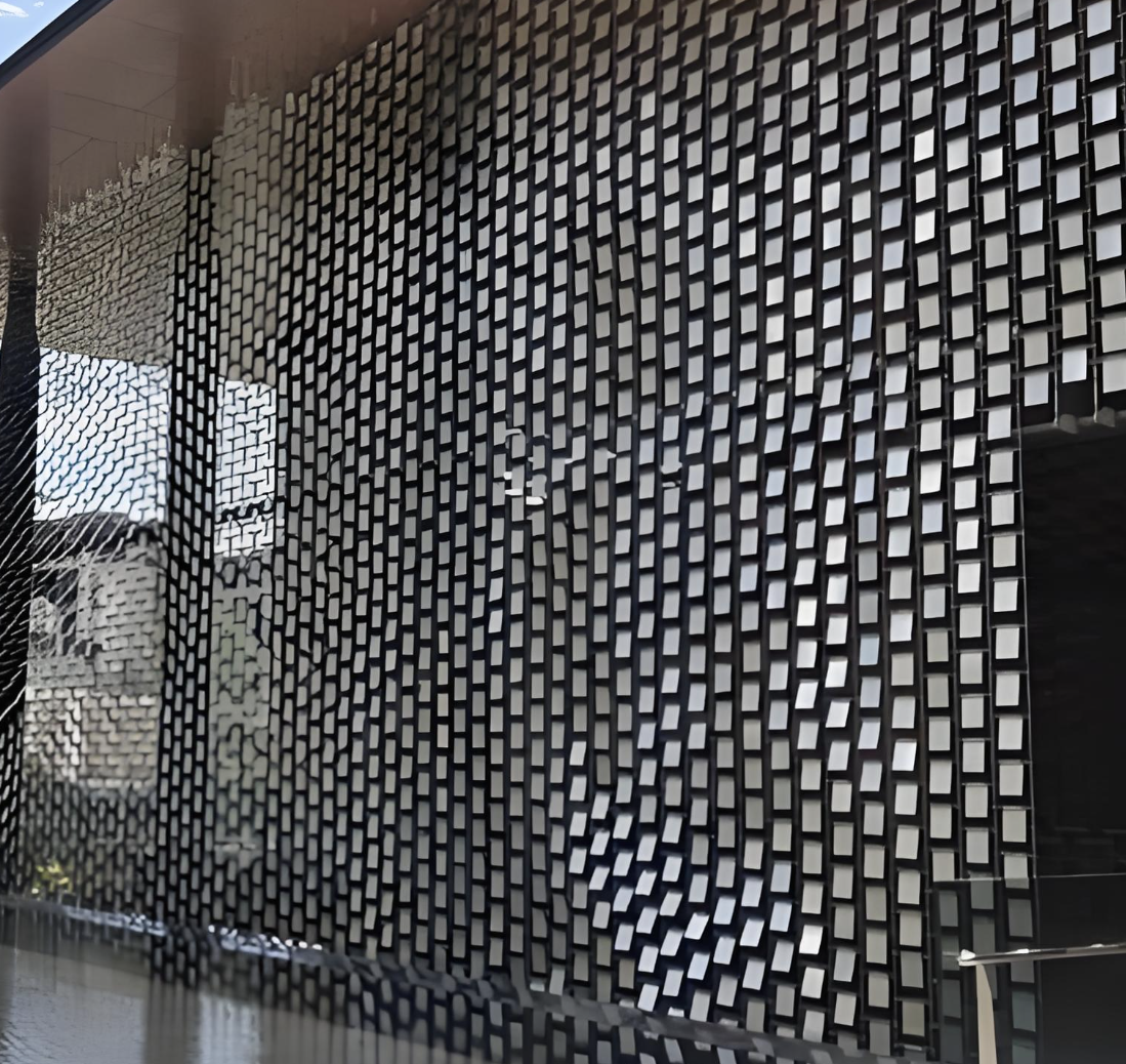 模块化吸声风铃幕墙