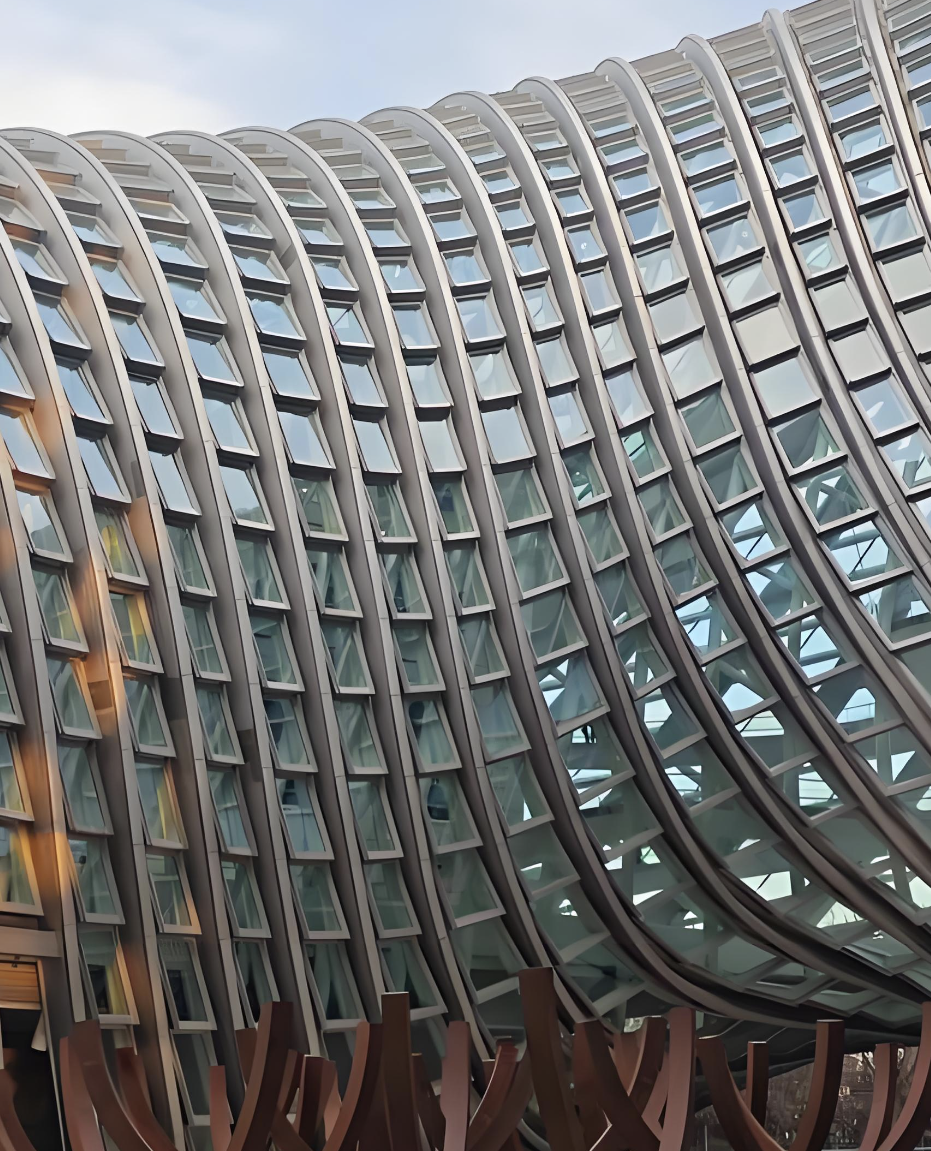 Tirai Dinding Loceng Angin Pengurang Kebisingan Akustik