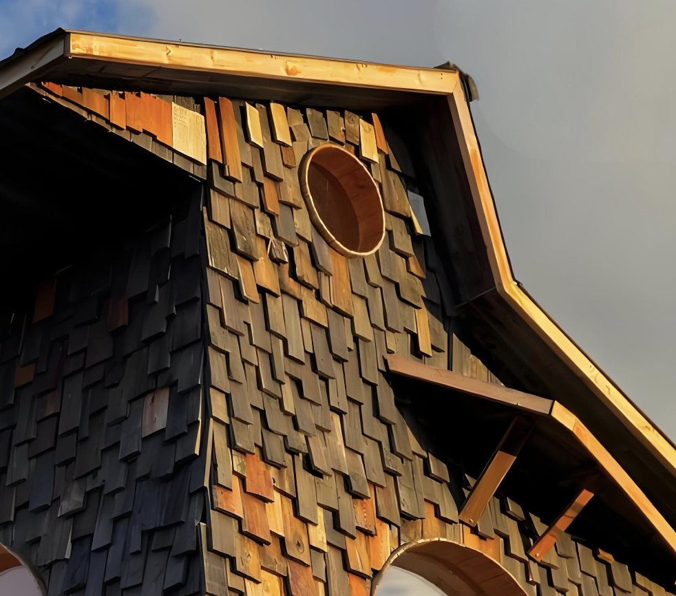 Tirai Dinding Lonceng Angin Kayu Daur Ulang