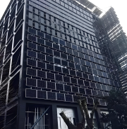 Tirai Dinding Bangunan Lonceng Angin Terintegrasi PV