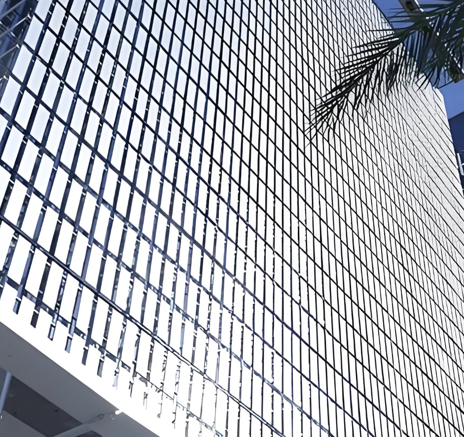 ผนังหน้าอาคารม่านลิ้นชักลมแบบโมดูลาร์ที่สามารถถอดได้