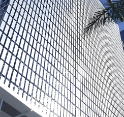 ผนังหน้าอาคารม่านลิ้นชักลมแบบโมดูลาร์ที่สามารถถอดได้