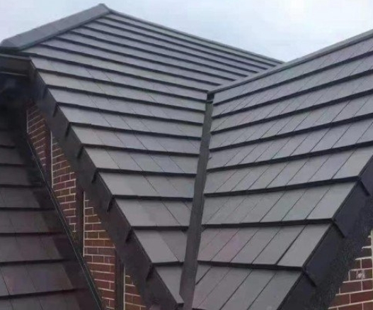 Tuile de toiture en béton plate standard