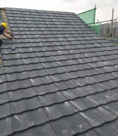 Large Format Flat Concrete Roof Tile