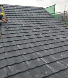 Large Format Flat Concrete Roof Tile