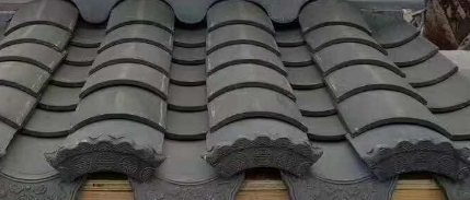Antique Chinese Style Concrete Roof Tile