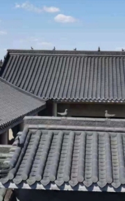 Tuile de toit en ciment style chinois antique