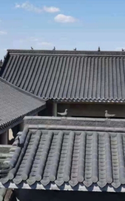 Tuile de toit en <span>ciment</span> style chinois antique