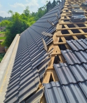 Tuile de toit en béton isolant