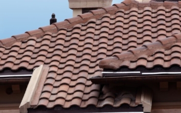 Insulated Heat-Resistant Concrete Roof Tile