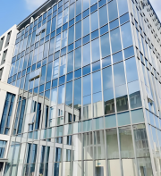 Mur rideau photovoltaïque monocristallin PERC à double vitrage commercial