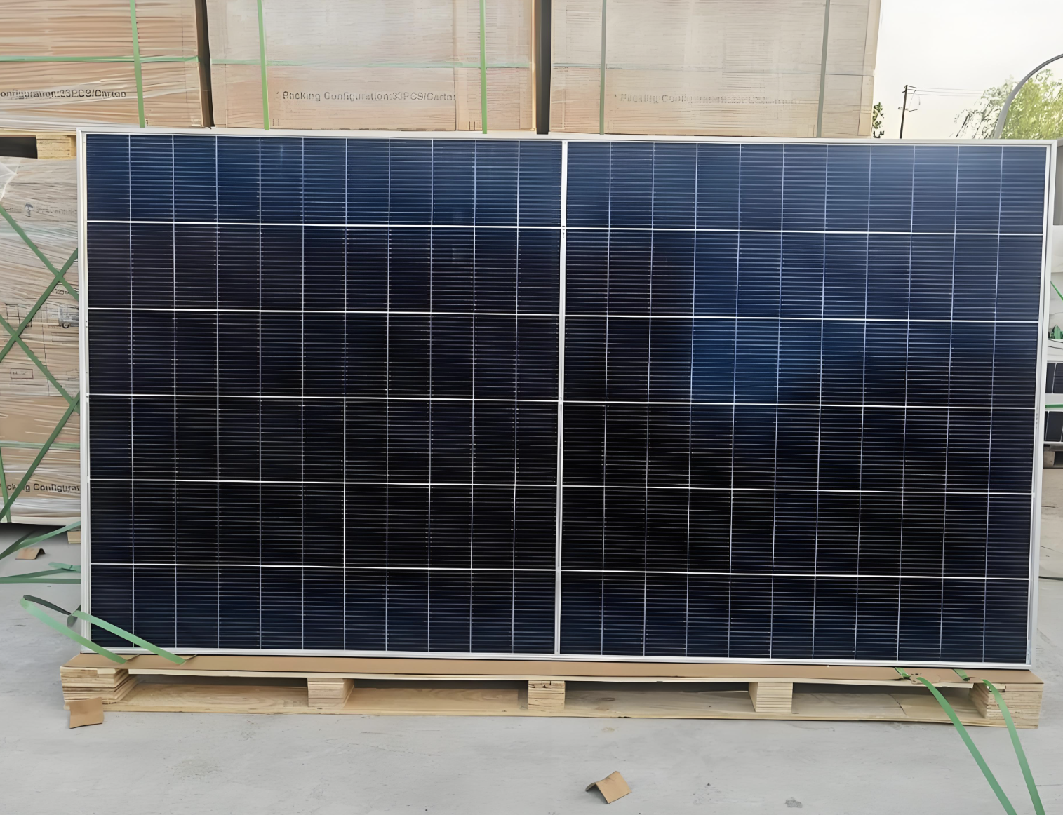 Crystalline Silicon PV Curtain Wall Unit