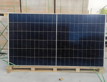 Unité de mur rideau PV en silicium cristallin