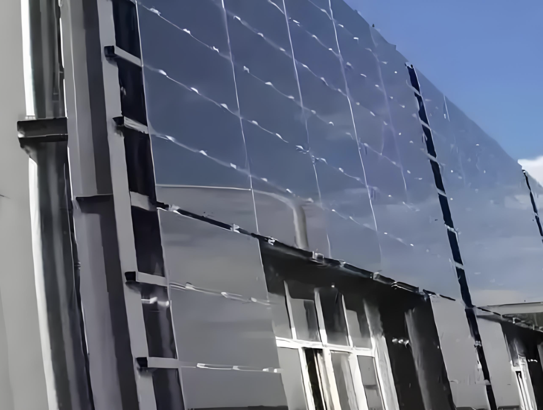 Double-sided Photovoltaic Curtain Wall