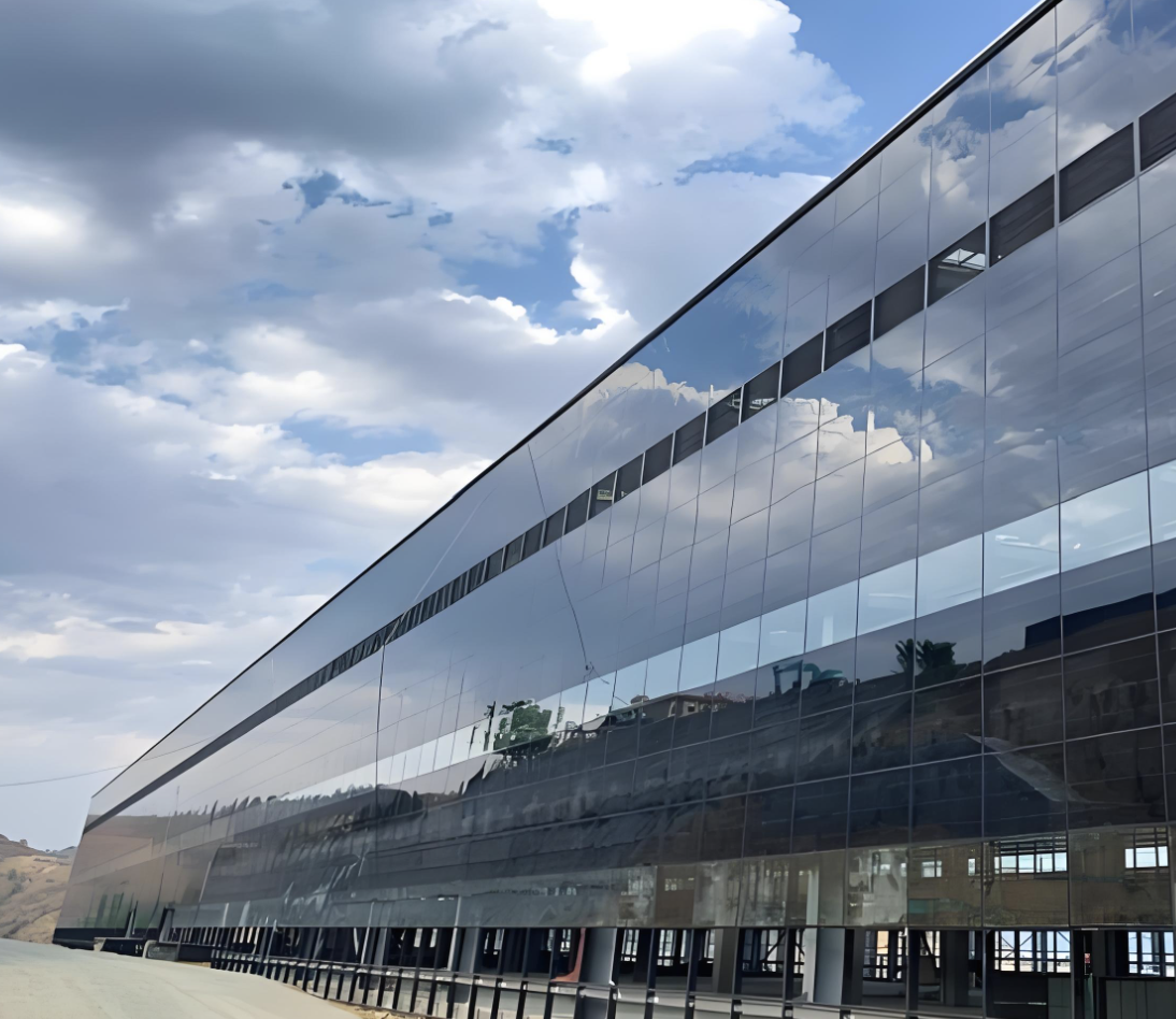 Double-glass Crystalline Silicon Photovoltaic Curtain Wall