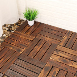 Interlocking Click <span>Lock</span> Preservative-Treated <span>Wood</span> Flooring