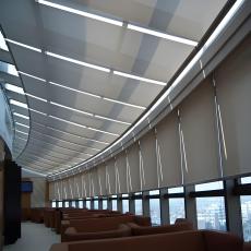 Smart Voice Controlled Office Electric Roller Sunshade