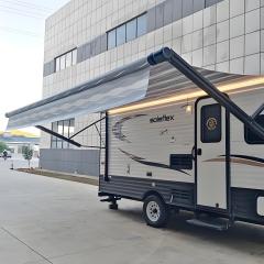 RV専用耐風電動サンシェード