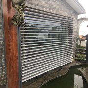 業務用アルミニウム合金ルーバー電動日除け