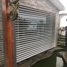 Commercial Aluminum Alloy Louver Electric Sunshade