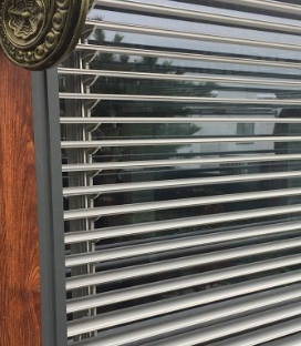 Commercial Aluminum Alloy Louver Electric Sunshade