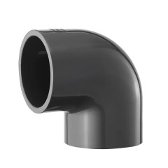 UPVC Industrial Acid-Resistant 90-Degree Elbow