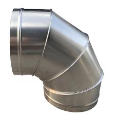 HVAC Insulated Duct 90-Degree Elbow
