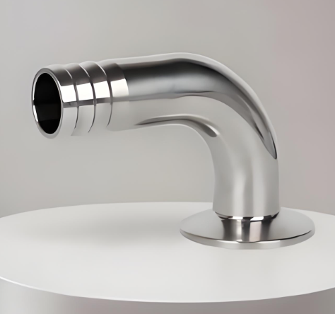 Sanitary Grade Quick-Install 90-Degree Elbow