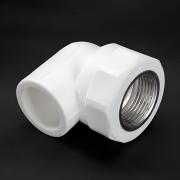 UPVC Plastic Threaded Right Angle Elbow