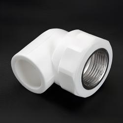 UPVC Plastic Threaded Right Angle <span>Elbow</span>