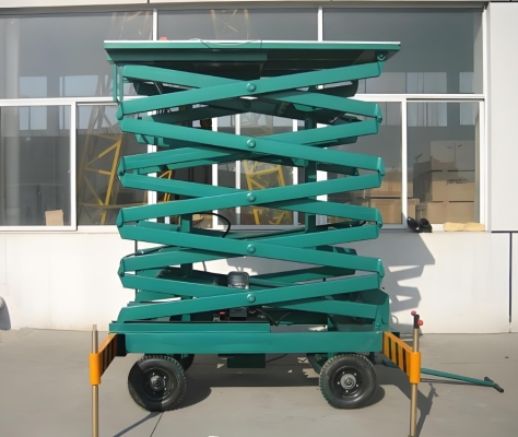 Thang hàng tải thủy lực cố định lớn