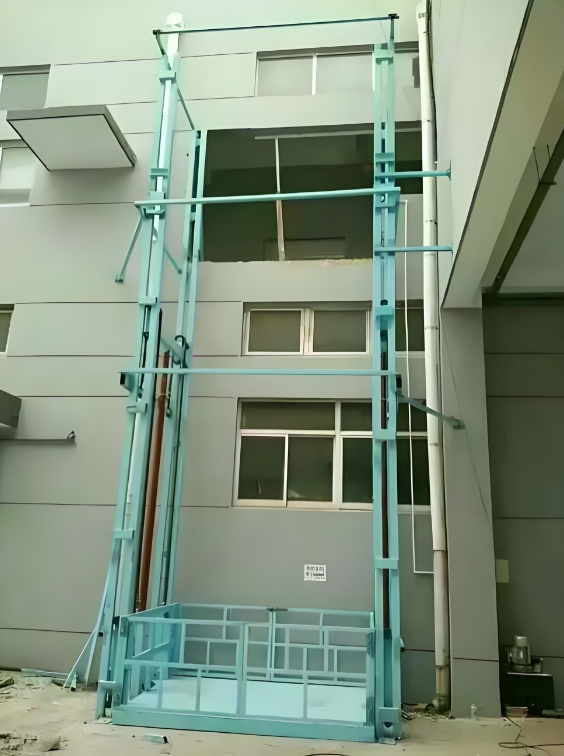 ลิฟต์ขนส่งสินค้าไฮดรอลิกแบบติดตั้งคงที่ขนาดใหญ่