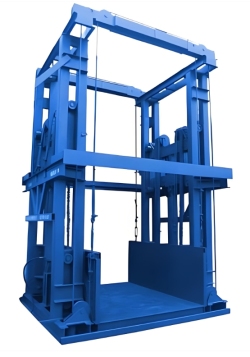 Guideway Hydraulic <span>Freight</span> Lift