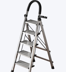 Multi-Purpose Telescopic Fishing Ladder with Working Platform