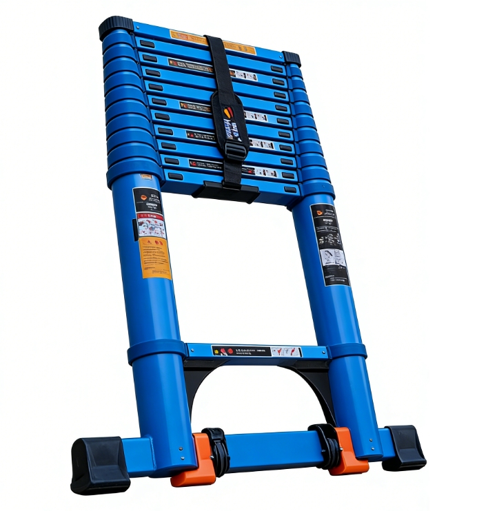 Insulated High-voltage Fiberglass Telescopic Fishing Rod Ladder for Electrical Maintenance