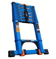 Insulated High-voltage Fiberglass Telescopic Fishing Rod Ladder for Electrical Maintenance