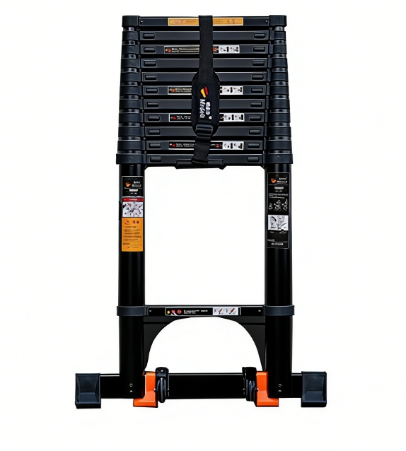 Single-pole Outdoor Cleaning Telescopic Fishing Rod Ladder