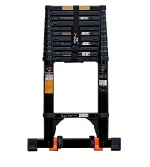 Single-pole Outdoor Cleaning Telescopic Fishing Rod Ladder