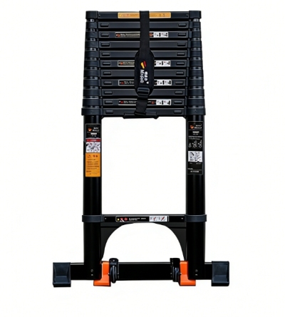 Single-pole Outdoor Cleaning Telescopic Fishing Rod Ladder