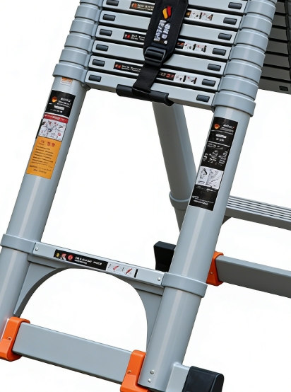 Multi-functional Combined Telescopic Fishing Rod Ladder with Convertible Design