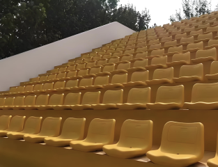 Outdoor Motorized Retractable Auditorium Seat with Weatherproof Cover