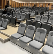 VIP Motorized Retractable Auditorium Seat with USB Charging