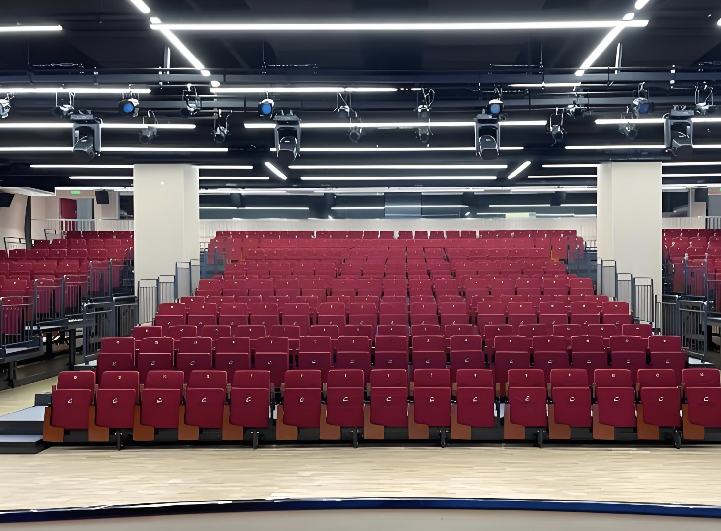 VIP Motorized Retractable Auditorium Seat with USB Charging Ports