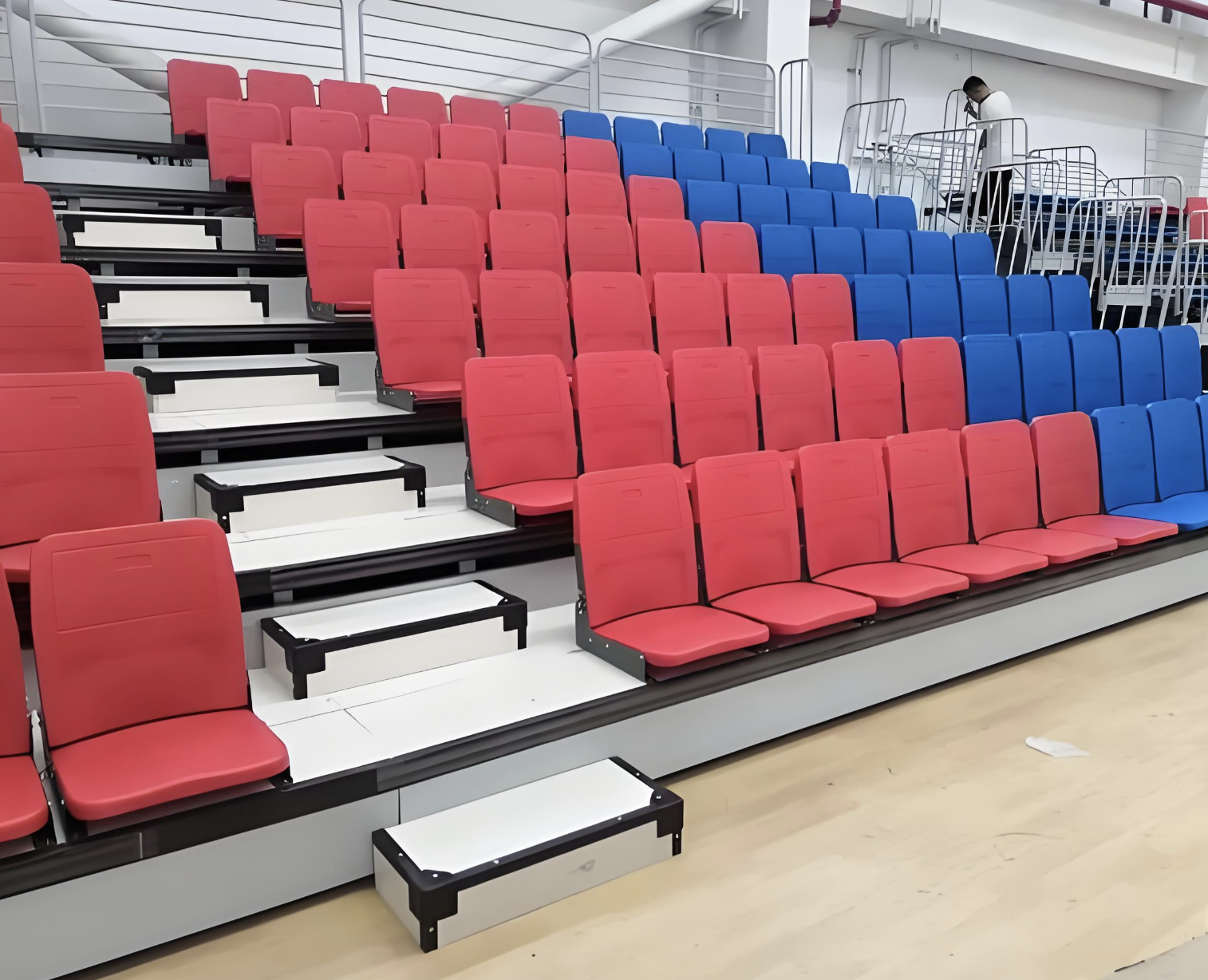 Compact Motorized Retractable Theater Seat